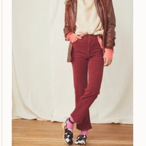 Rolla’s high rise straight corduroy jeans sz 27